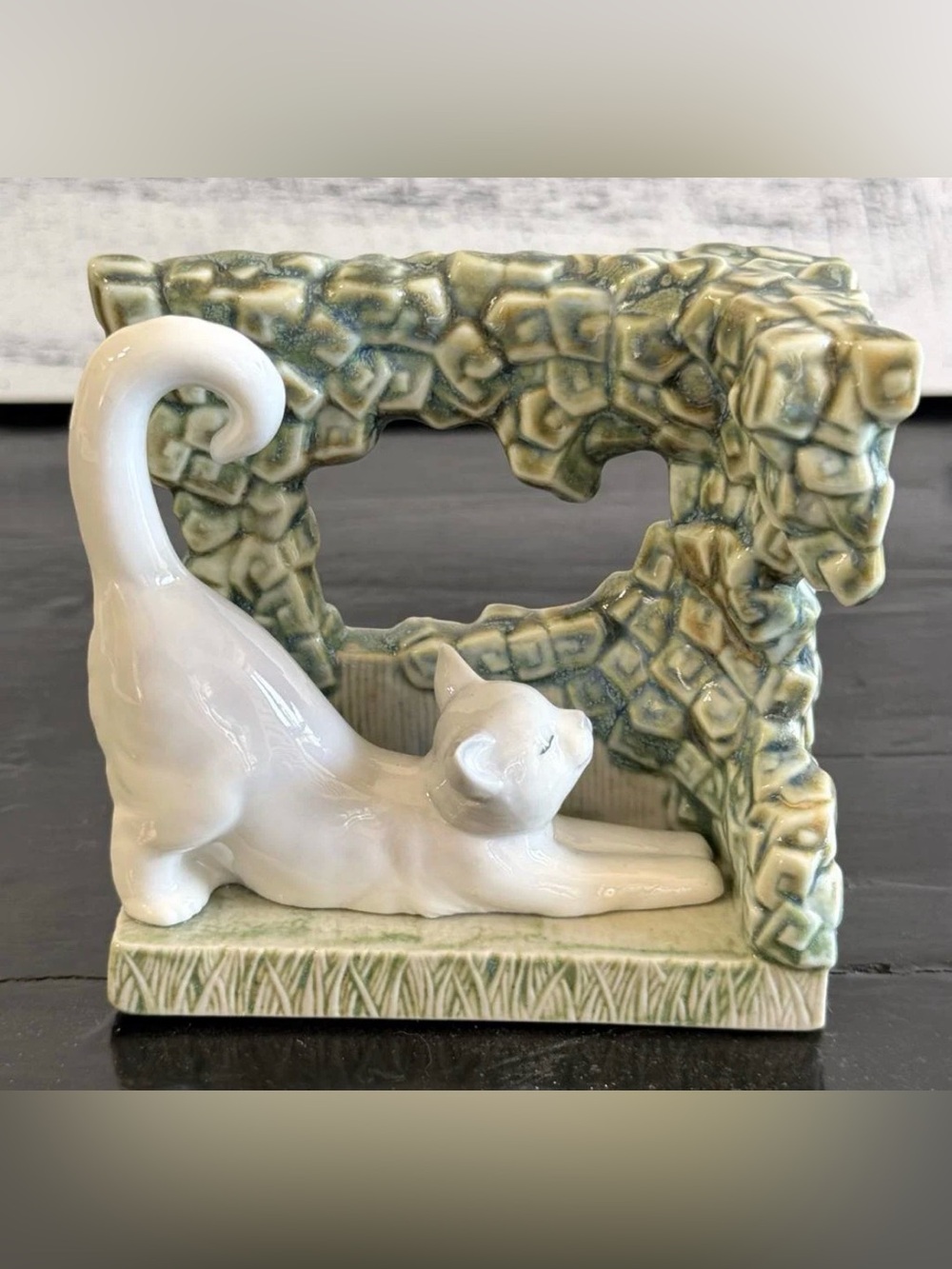 LLADRÓ "Kitten Natural Frames" Retired Porcelain Figurine #8070